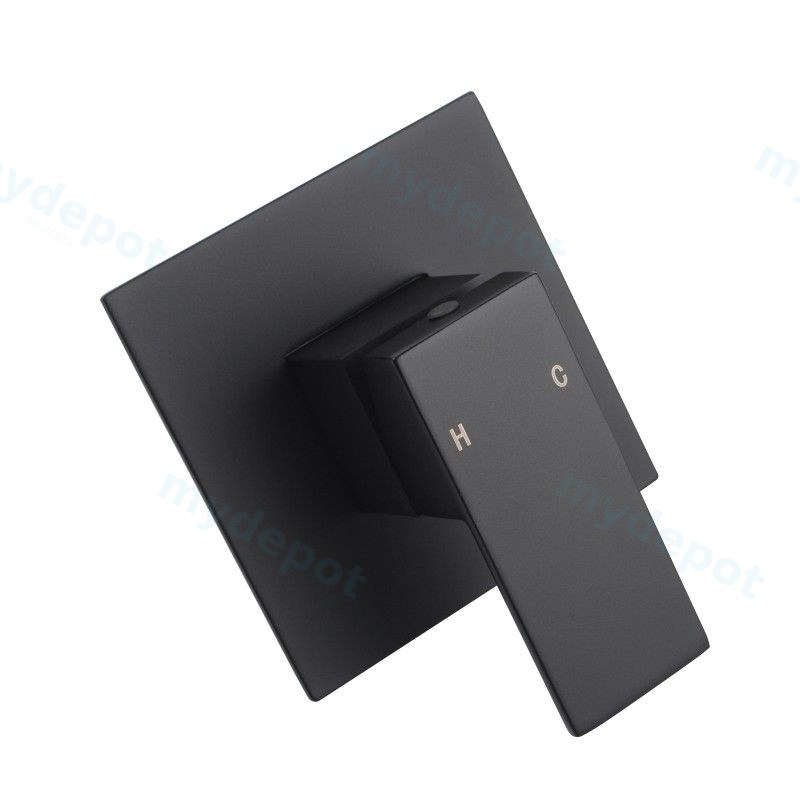 Casa Black Shower Wall Mixer(color up)