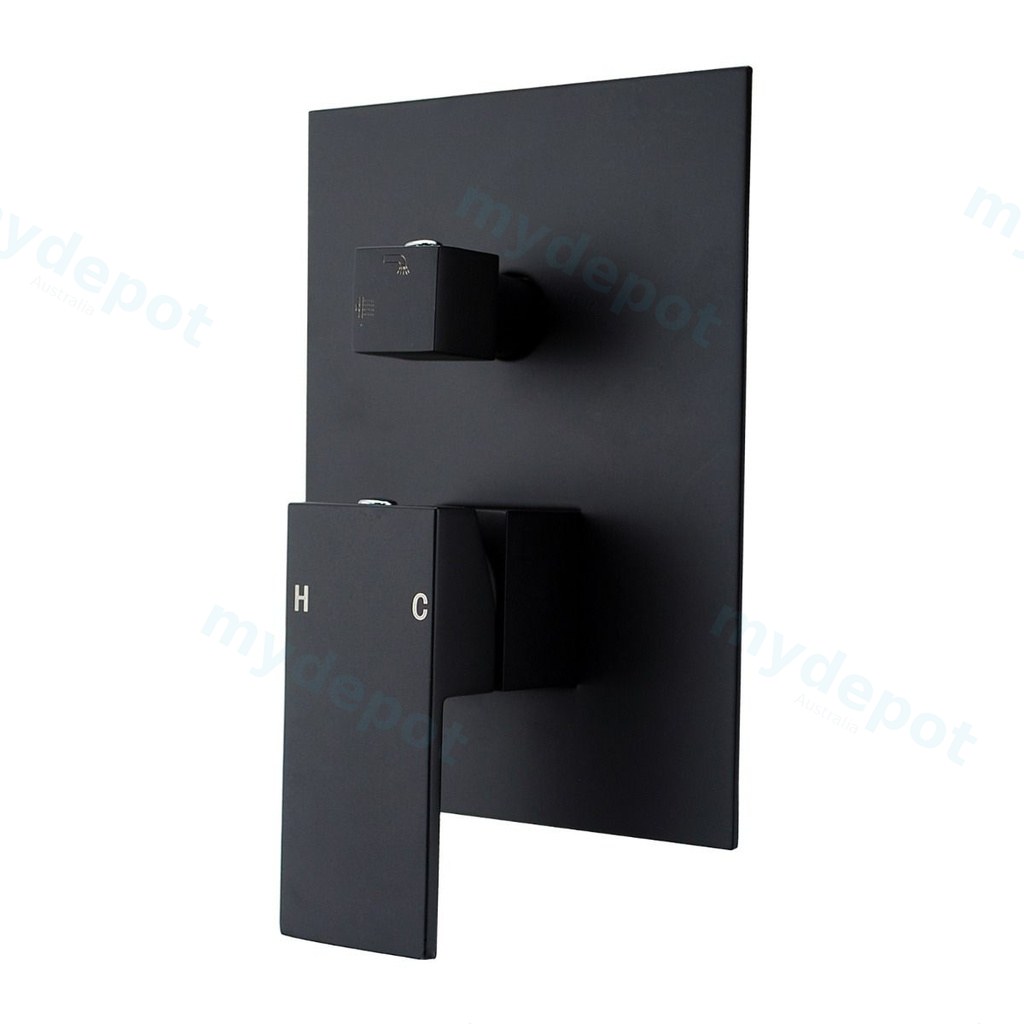 [40225] Casa Black Shower/Bath Mixer Diverter(color up)