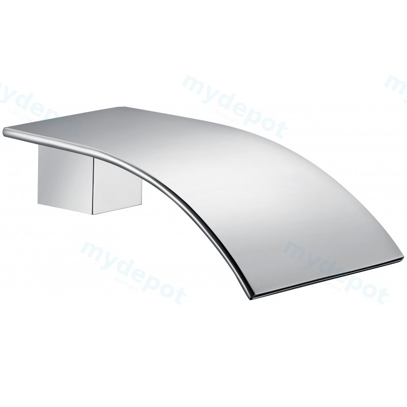 Casa Chrome Waterfall Bathtub/Basin Wall Spout