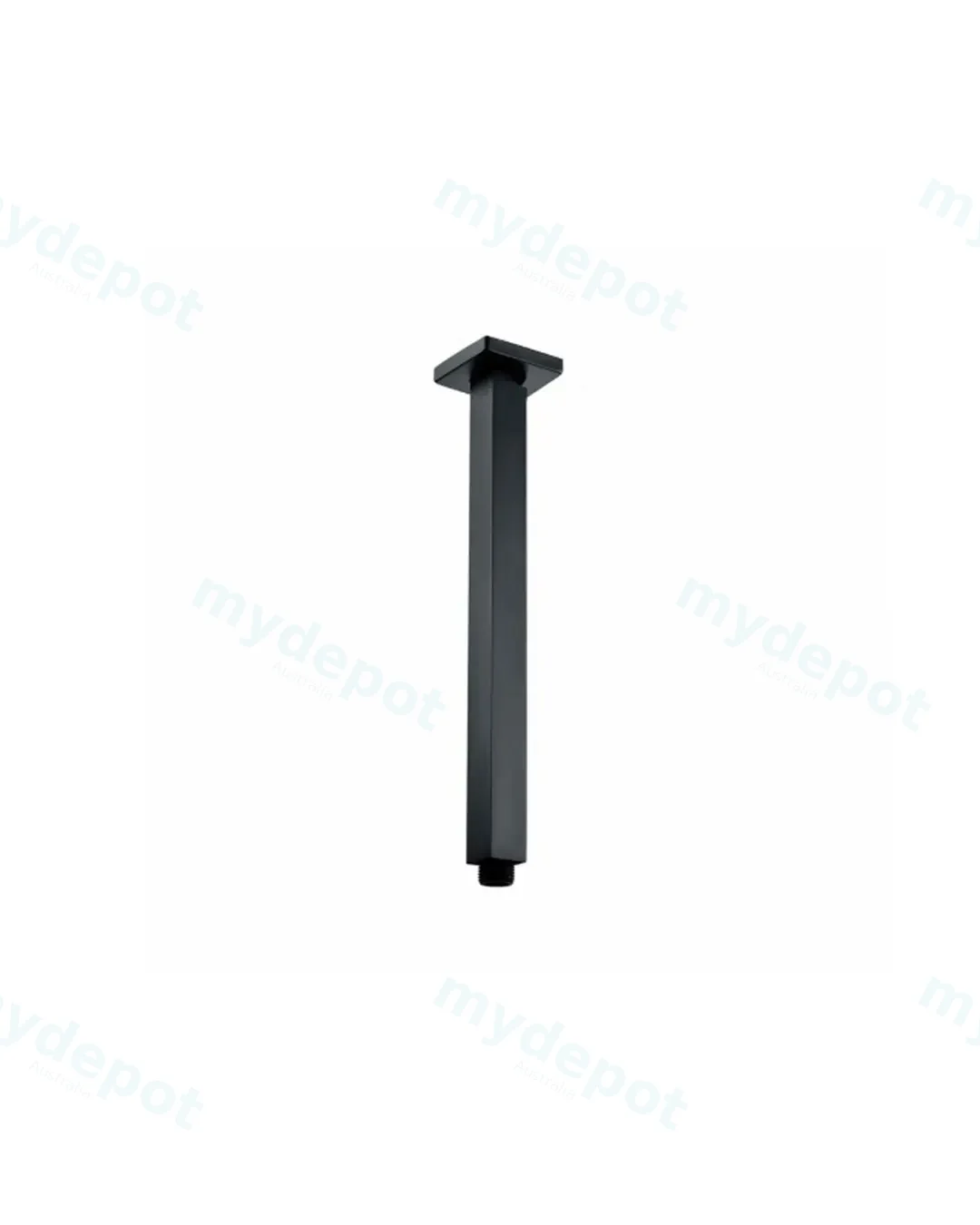 [41000] Cavallo Black Square Ceiling Shower Arm 200mm