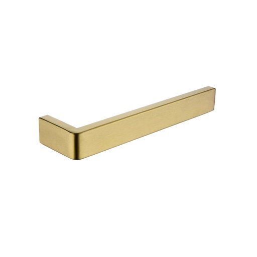 [41021] Cavallo Brushed Yellow Gold Square Towel Rail 255mm