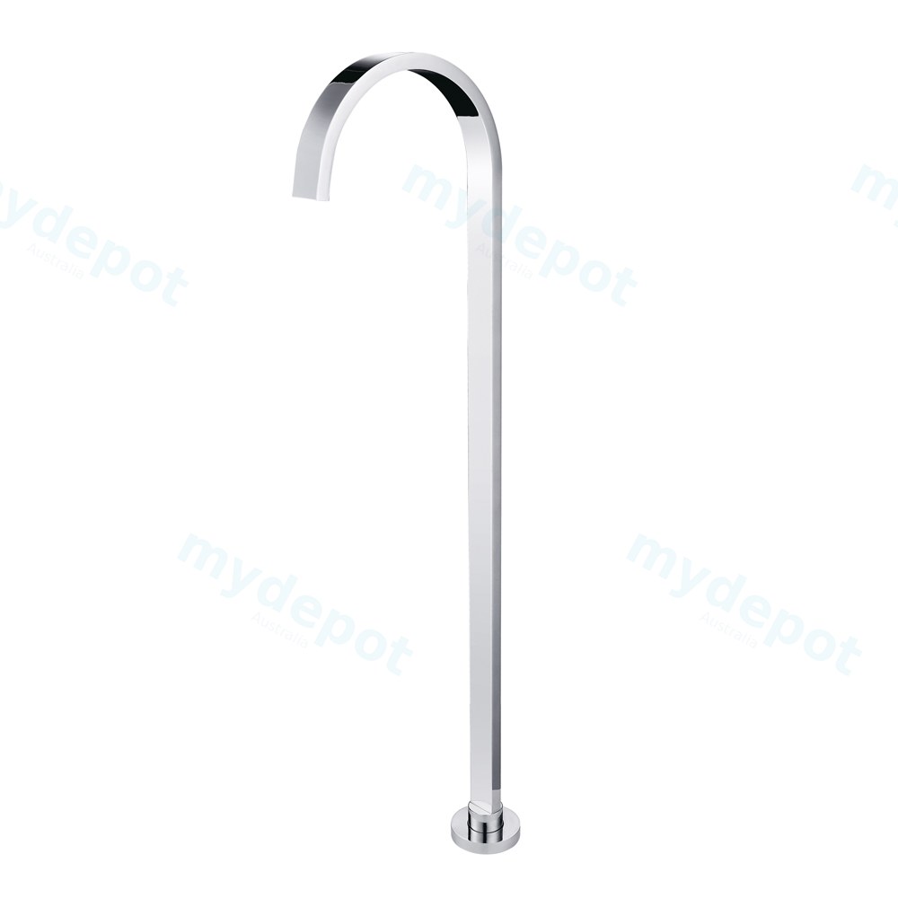 [40974] Cavallo Chrome Free Standing Spout