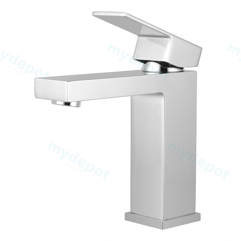 Cavallo Chrome Square Basin Mixer