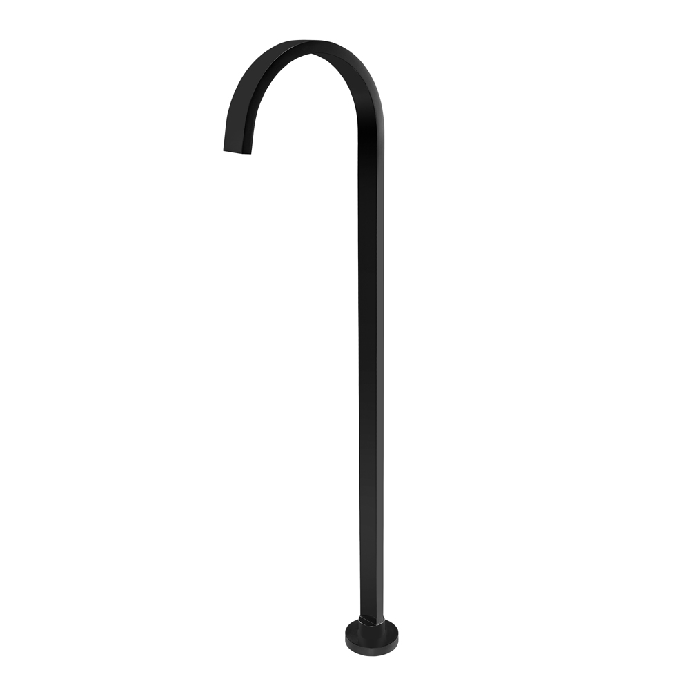 Cavallo Matte Black Free Standing Spout