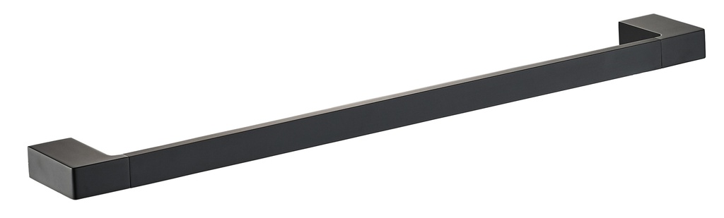 Ceram Single Towel Rail 800 mm(Matt Black)