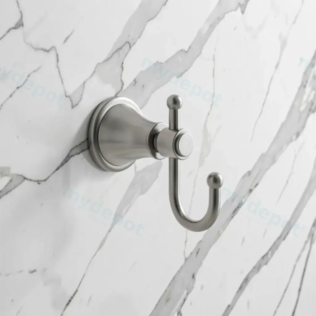 Clasico Robe Hook in Brushed Nickel