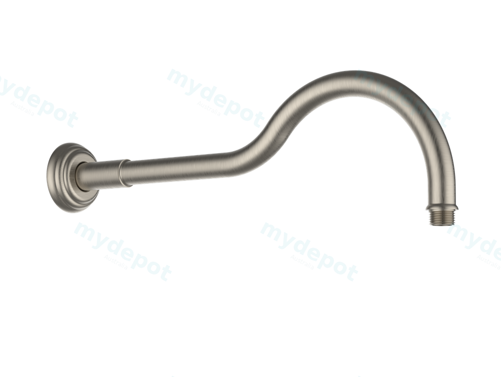 [44377] Clasico Shower Arm In Brushed Nickel