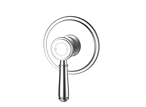 Clasico Wall Mixer Trim Kits Chrome