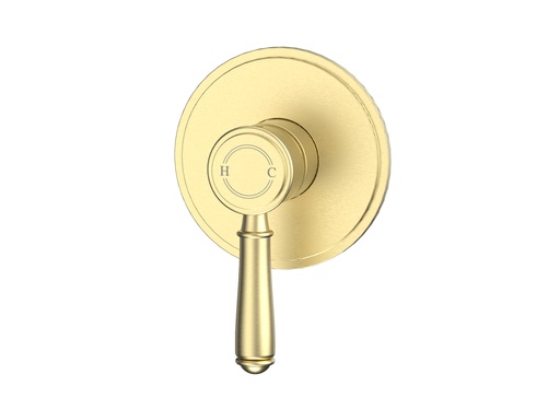 Clasico Wall Mixer Trim Kits in Brushed Gold