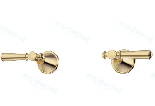 [44301] Clasico Wall Top Assemblies Brushed Gold Lead Free
