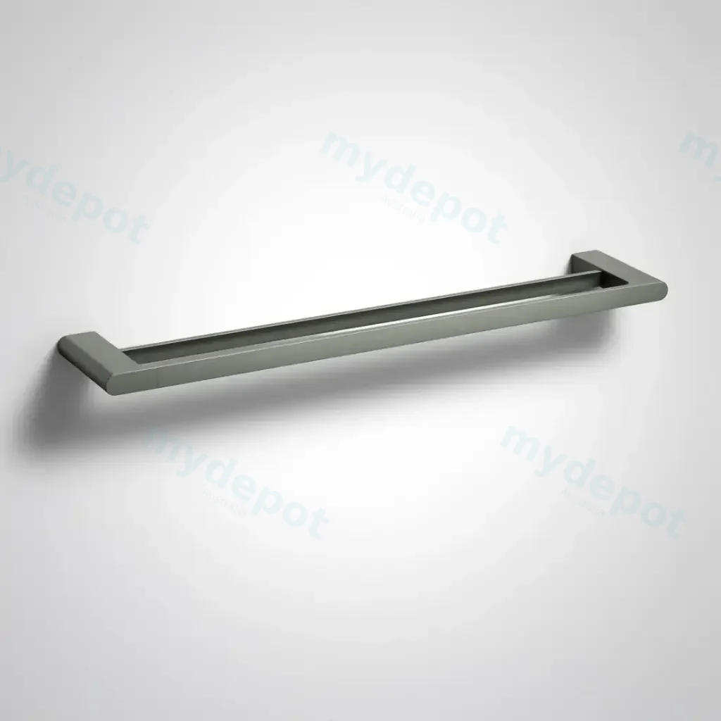 Cora  Double Towel Rail 600mm Gun Metal