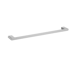 Cora  Single Towel Rail 600mm Brushed Nickel