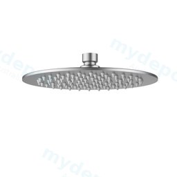 Cora Overhead Shower 250mm Brushed Stainless Steel