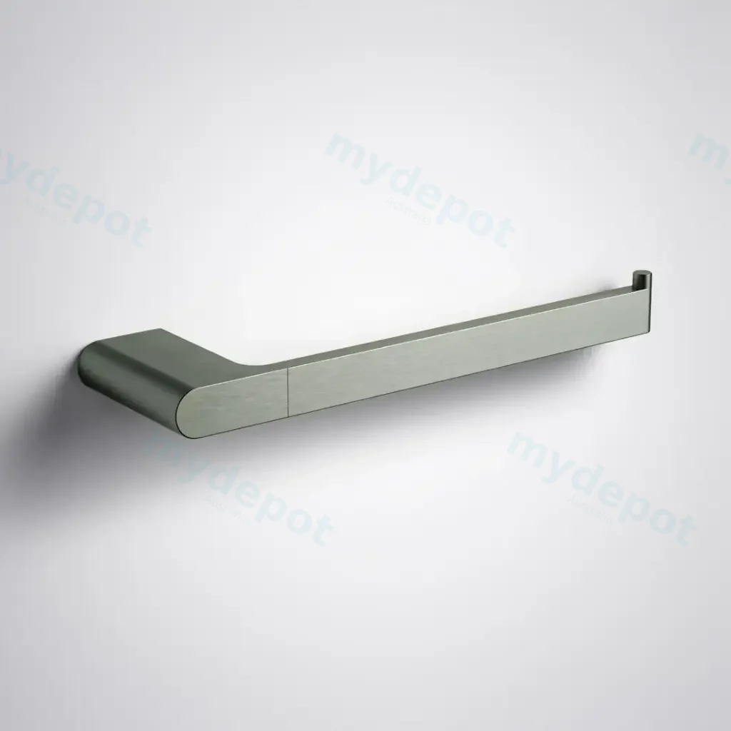 [44568] Cora Round Cornered Rectangle Towel Bar Gun Metal