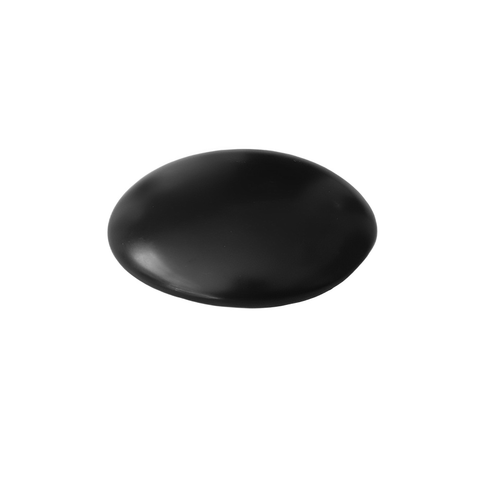 Diameter: 66mm Matte Black Cearmic Basin Pop Up Waste Cap