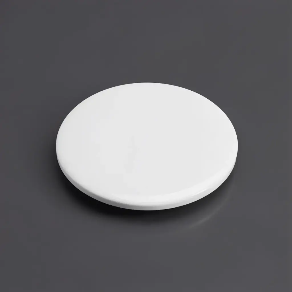 Diameter:68mm Gloss White Solid Surface Basin Pop-Up Waste Cap