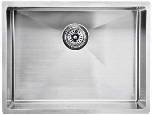 [43018] Eden Above / Undermount R10 Corner 580 x 440 x 200mm(304 Stainless Steel)