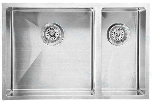 [43011] Eden Above / Undermount R10 670 x 440 x 200mm(304 Stainless Steel)