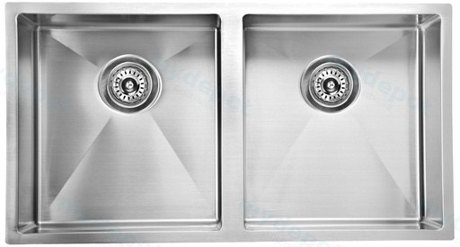 [43007] Eden Above / Undermount R10 Corner 880 x 440 x 200mm(304 Stainless Steel)