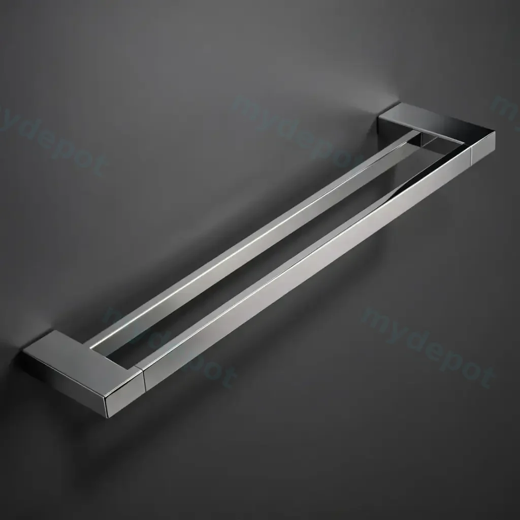 Eden Double Towel Rail 600 mm(Chrome)