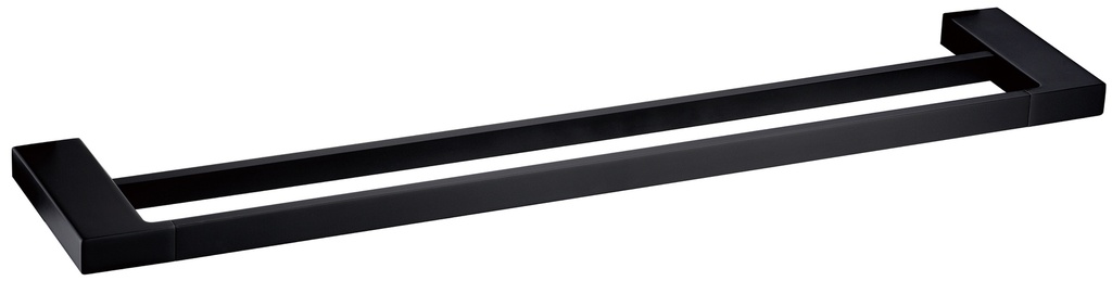 Eden Double Towel Rail 800 mm(Matt Black)