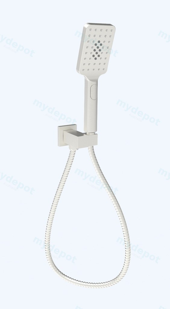 [44393] Eden Handshower On Wall Outlet Bracket Brushed Nickel