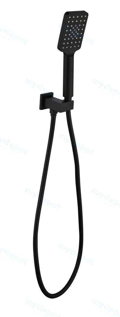 Eden Handshower On Wall Outlet Bracket(Matt Black)