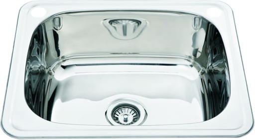 [43060] Eden Laundry Sink 555(600) x 455(500)mm(304 Stainless Steel - 35L)
