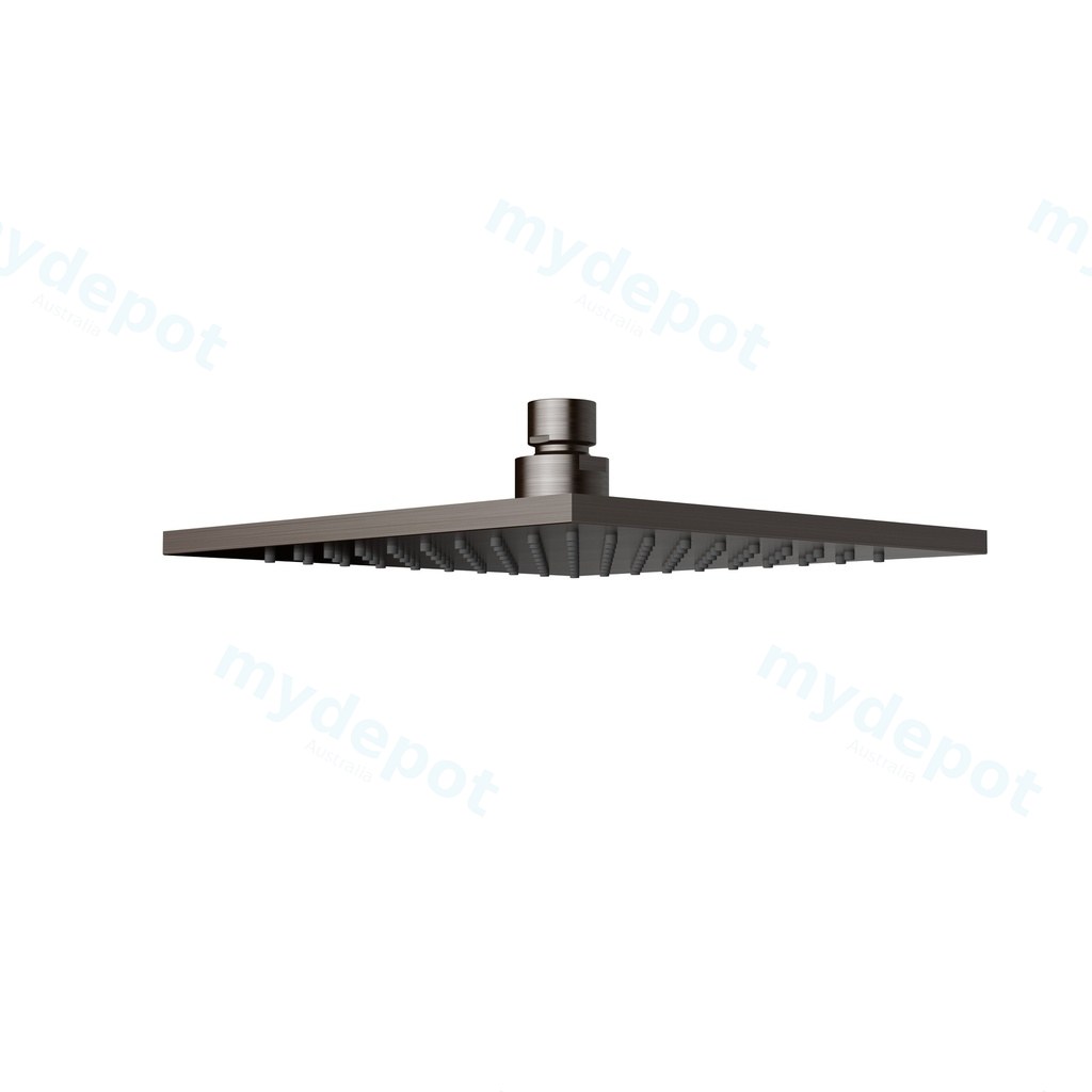 Eden Square Overhead Shower 200mm(Brushed Nickel)