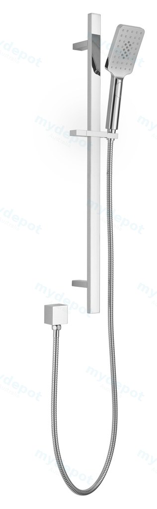 [44069] Eden Square Sliding Shower Set(Chrome)