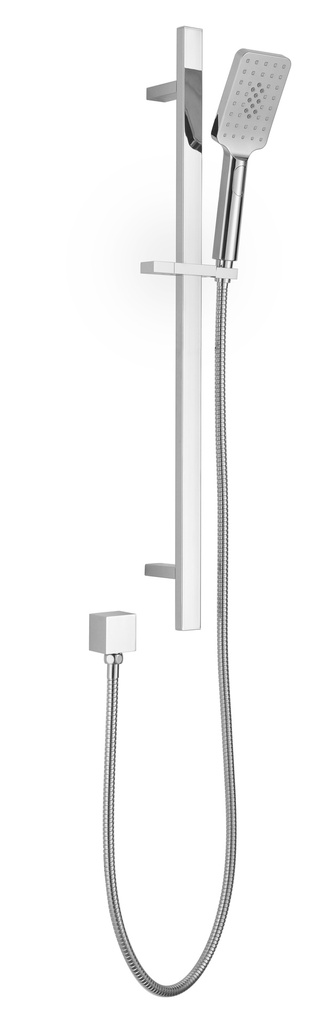 Eden Square Sliding Shower Set(Chrome)