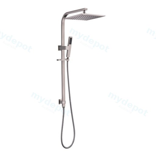[40682] Esperia 10" Brushed Nickel Square Shower Station