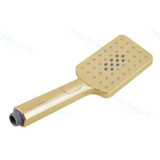 [40658] Esperia 10" Brushed Yellow Gold Square Shower Station