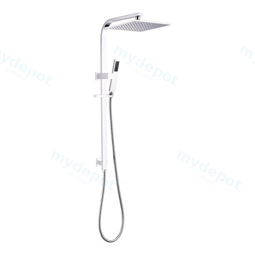 [40608] Esperia 10″ Chrome Square Shower Station