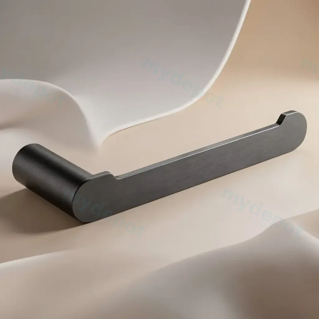[40713] Esperia Gun Metal Grey Toilet Roll Holder