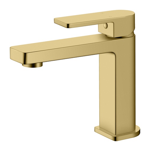 Flores Basin Mixer(Brushed Gold)