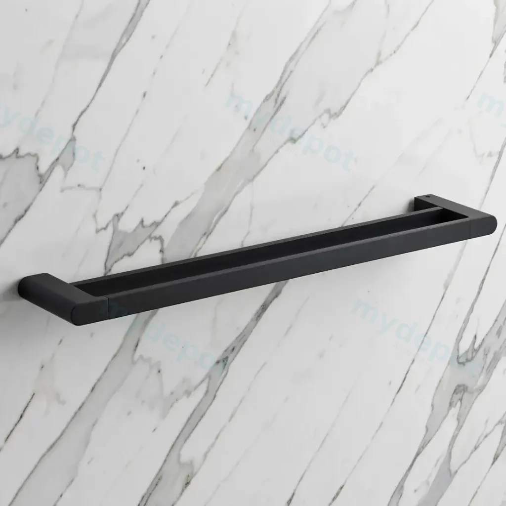 [43525] Flores Double Towel Rail 800 mm(Matt Black)