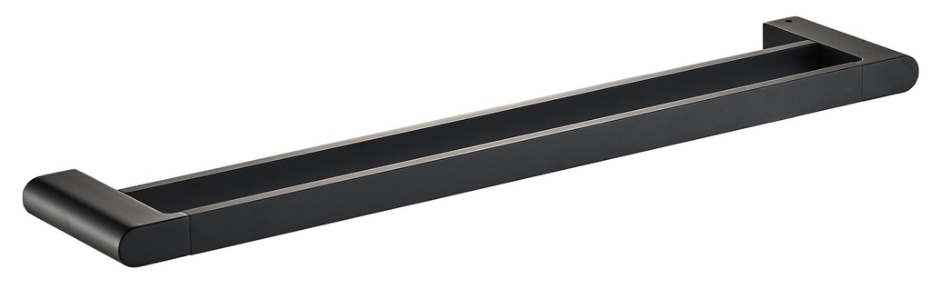 Flores Double Towel Rail 800 mm(Matt Black)