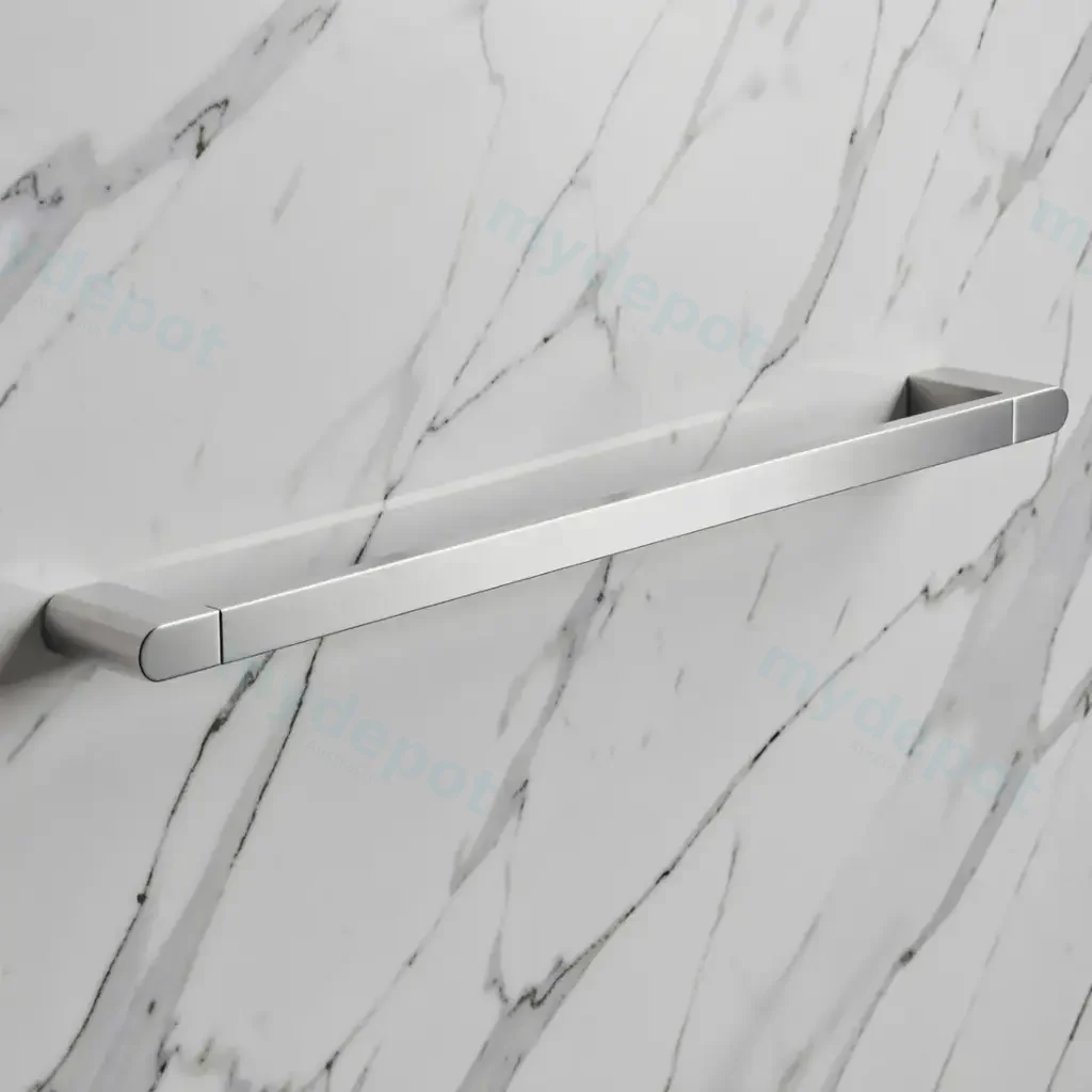 Flores Single Towel Rail 600 mm(Chrome)