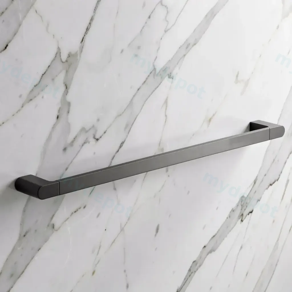 [43509] Flores Single Towel Rail 600 mm(Gunmetal)