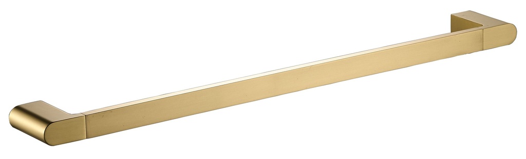 Flores Single Towel Rail 800 mm(Brushed Gold)