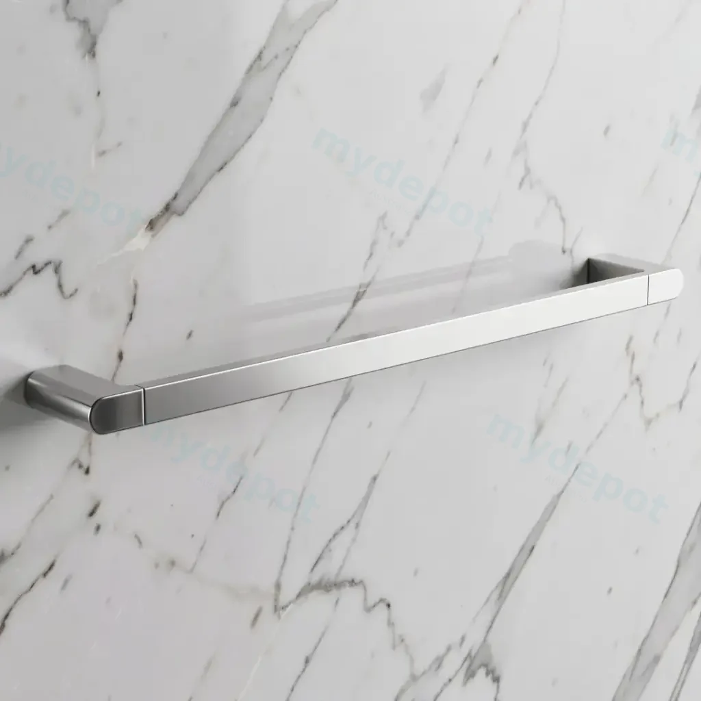 Flores Single Towel Rail 800 mm(Chrome)