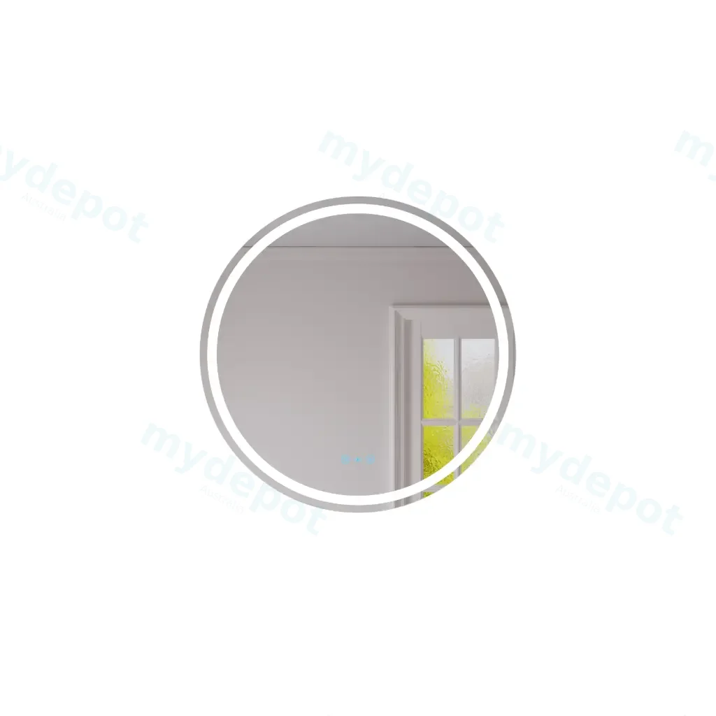 [50591] Freya Series 750x750x30mm Round LED Mirror