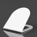 Gloss White Slim Uf Seat Compatible With Hani,Pani,Vera,Moi,Toi,Zara99,Zara66,Raul99, Raul66