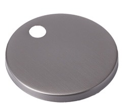 [56258] Gum Metal Hinge Cover In Pair