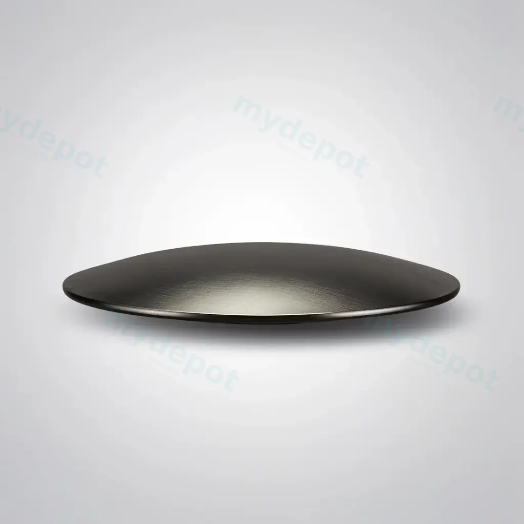 [50267] Gun Metal Metal Cap For Pop-Up Waste