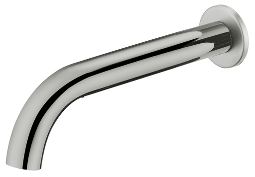 Hali Brushed Nickel Curved Bath Spout Lead Free