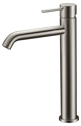 [43250] Hali Brushed Nickel High Rise Basin Mixer Lead Free