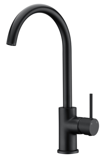 [43236] Hali Matt Black Sink Mixer Lead Free