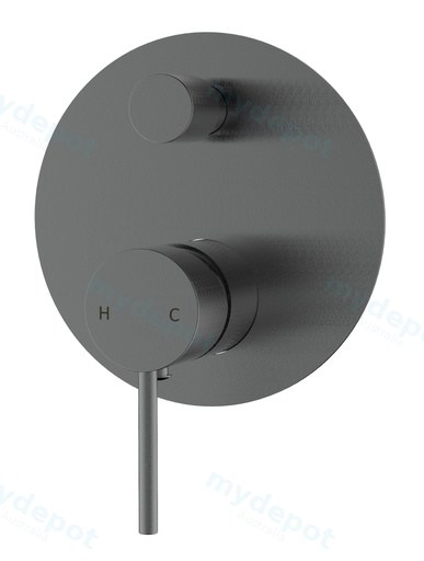 Hali Wall Mixer with Diverter(Gunmetal)